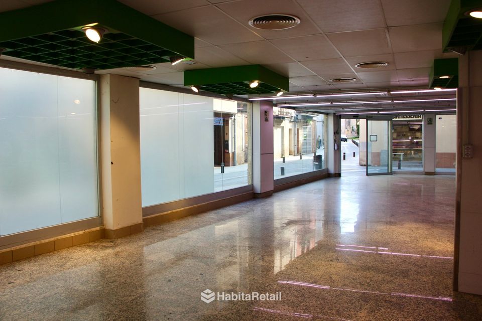 Escaparates y entrada