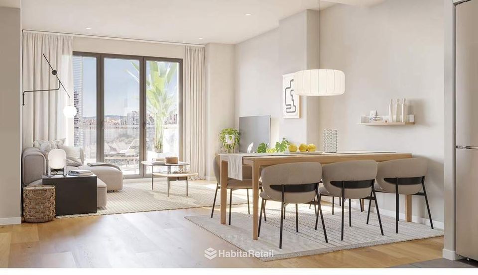 Salón comedor de una vivienda tipo