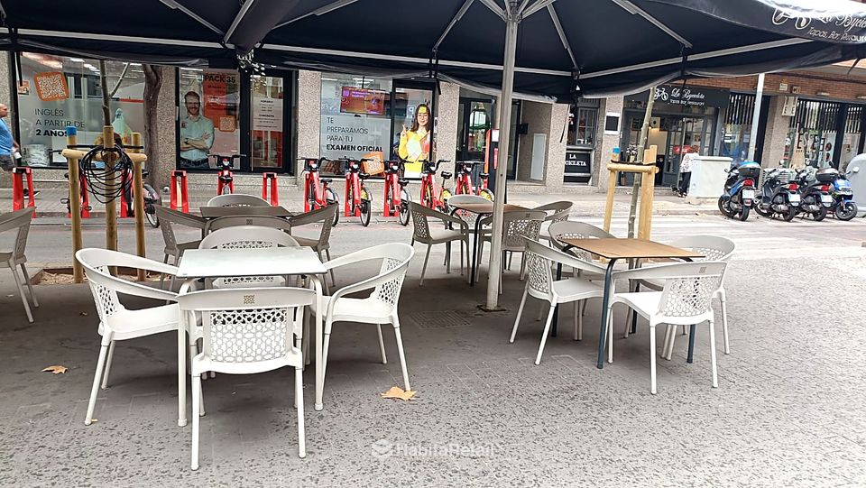 Terraza en la Rambla