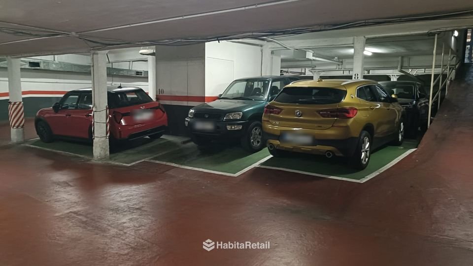 Fila de plazas
