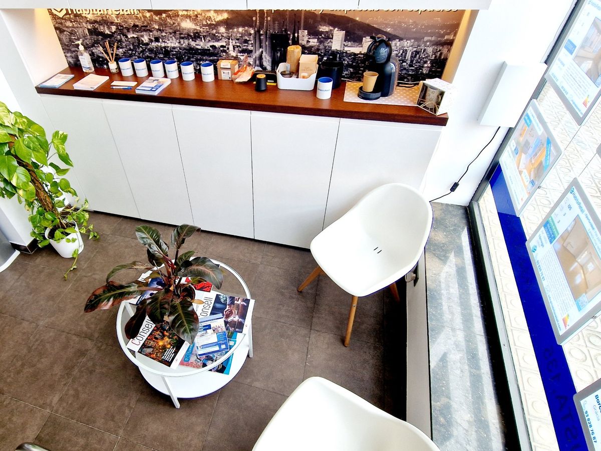 Recepció de l'oficina d'HabitaRetail