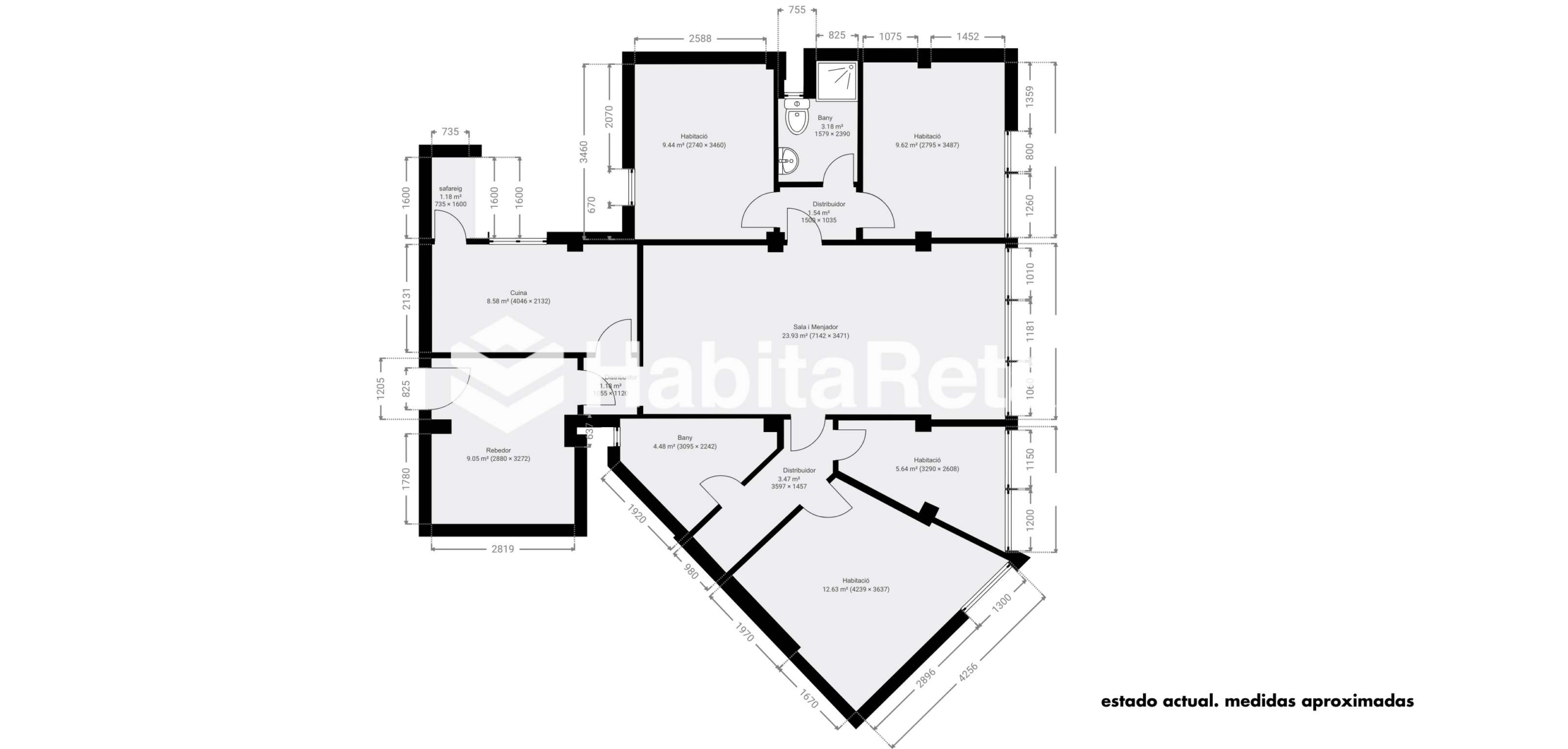 Plano con marca de agua